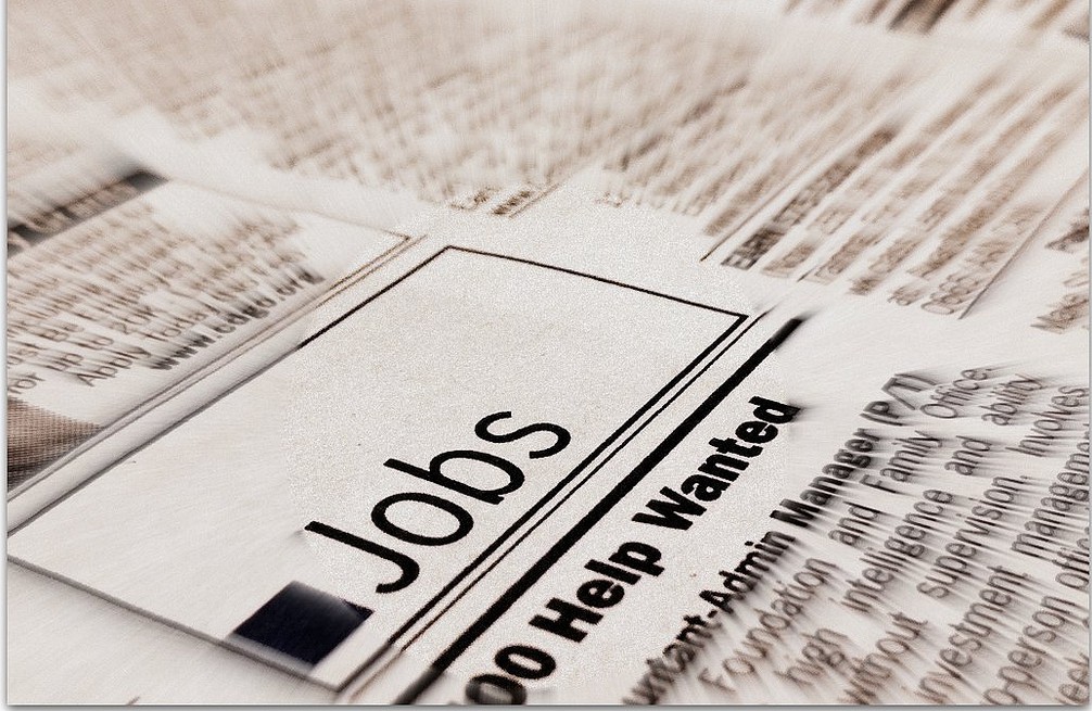 Job advertisements in a newspaper, Spotlight Europe