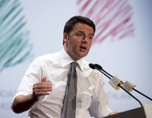 Italian Prime MInister Matteo Renzi, Spotlight Europe